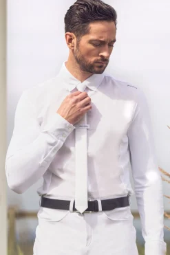 Hot pikeur slips med knute WH/AB