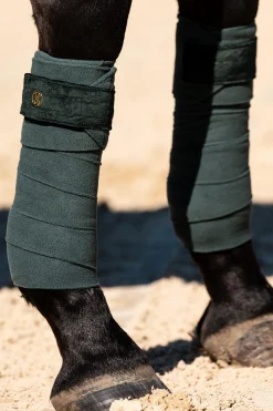 Best psofsweden PS of Sweden bandager Velvet Monogram Midnightgreen