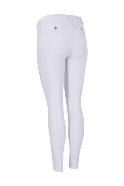 Outlet schockemohle Schockemöhle Sports Eleonore II Ridebukser med knelapper for kvinner white