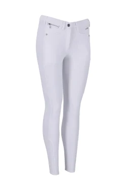 Outlet schockemohle Schockemöhle Sports Eleonore II Ridebukser med knelapper for kvinner white