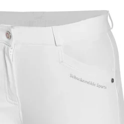 Online schockemohle Schockemöhle Sports Loretta ridebukser med knegrip WH/AB