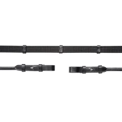 Clearance schockemohle Schockemöhle Sports webtøyler Warendorf løkke, 8 stoppere, Warendor Black/Silver