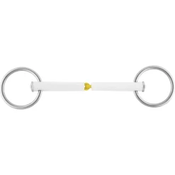 Clearance sprenger Nathe todelt bridon, 15mm (55mm ring) WH/AB