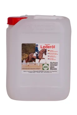 Outlet stassek Equifix Lærolje med Bivoks, 5 liters Brown