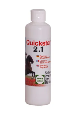 Discount stassek Quickstar 2.1 Premium Vaskemiddel for Dekker og Sadelunderlag, 250 ml Clear