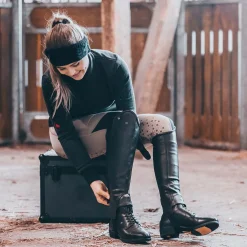 Clearance suedwindfootwear Suedwind Footwear Advanced II BZ Lace Soft Jodhpur Boots Black