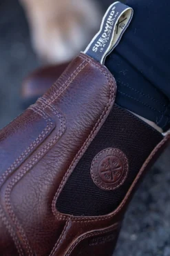 Hot suedwindfootwear Suedwind Footwear Amaron Chelsea Ull Vanntett arbeidsstøvel chocolate