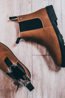 suedwindfootwear Suedwind Footwear New Work Vinter Jodhpur Støvler Chelsea ChampagneLightBrown