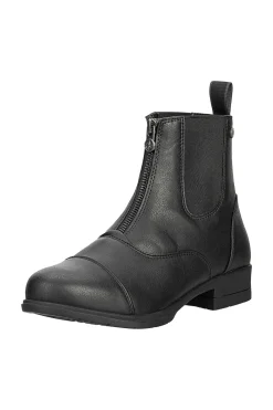 Discount suedwindfootwear Suedwind Footwear Nova Vegan Jodhpur-støvler med frontglidelås Black