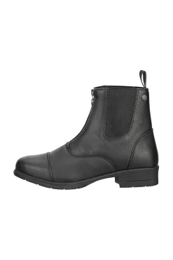 Discount suedwindfootwear Suedwind Footwear Nova Vegan Jodhpur-støvler med frontglidelås Black
