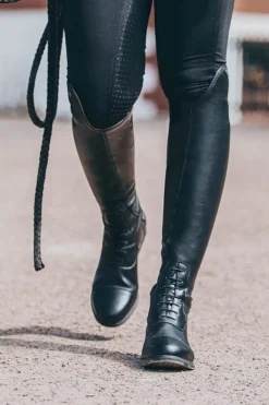 suedwindfootwear Suedwind Footwear Nova Vegan Høye ridestøvler Black