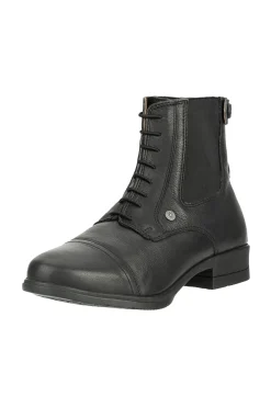 suedwindfootwear Suedwind Footwear Nova Vegan Jodhpur-støvler med lisser og glidelås bak, for barn Black