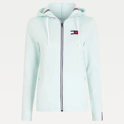 Best tommyhilfigerequestrian Tommy Hilfiger Equestrian Unicolor treningsjakke, dame LightGreen