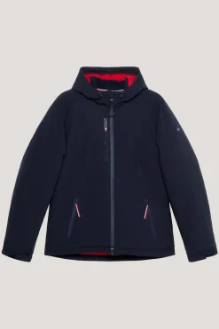 Discount tommyhilfigerequestrian Tommy Hilfiger Equestrian London Vinterridejakke for kvinner DesertSky
