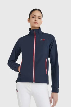 Best tommyhilfigerequestrian Tommy Hilfiger Equestrians Unicolor regnajakke, dame DB/AB