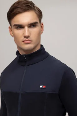 Best tommyhilfigerequestrian Tommy Hilfiger Equestrian Michigan herre fleecejakke DesertSky