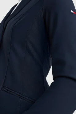 Outlet tommyhilfigerequestrian Tommy Hilfiger Equestrian Performance Show-skjorte for kvinner DB/AB