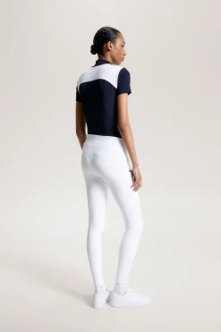 Hot tommyhilfigerequestrian Tommy Hilfiger Equestrian Elmira Helårige Leggings med Fullt Grip ThOpticWhite