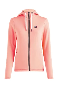 Clearance tommyhilfigerequestrian Tommy Hilfiger Equestrian Performance ensfarget treningsjakke CalypsoCoral(pink)