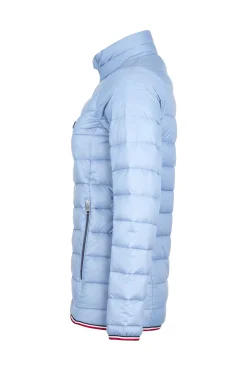 New tommyhilfigerequestrian Tommy Hilfiger Equestrian lett damejakke med Re-Down MoonlightBlue