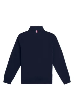 Hot tommyhilfigerequestrian Tommy Hilfiger Equestrian Dallas herre genser med 1/4 glidelås DesertSky