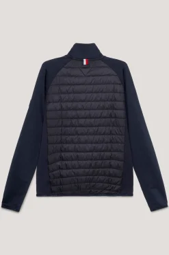 tommyhilfigerequestrian Tommy Hilfiger Equestrian Thermo Hybridjakke for menn DesertSky