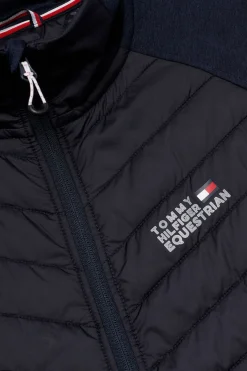 tommyhilfigerequestrian Tommy Hilfiger Equestrian Thermo Hybridjakke for menn DesertSky
