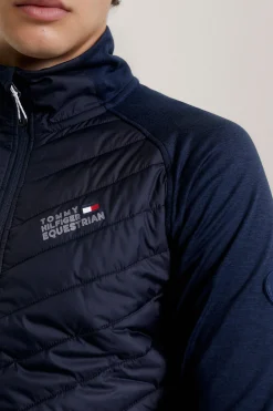 tommyhilfigerequestrian Tommy Hilfiger Equestrian Thermo Hybridjakke for menn DesertSky