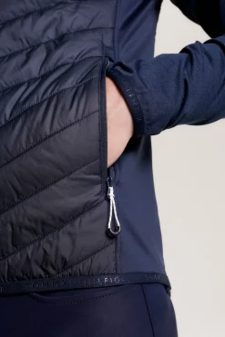 tommyhilfigerequestrian Tommy Hilfiger Equestrian Thermo Hybridjakke for menn DesertSky