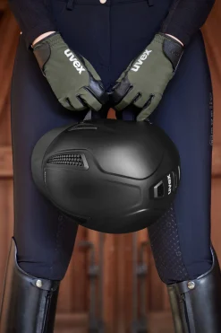 Online uvex vida planet ridehansker Black/Olive