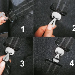 Sale waldhausen Safe-Gum (sett på seks) SilverGrey