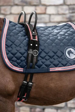 waldhausen Surcingle med to håndtak black/pinkrose