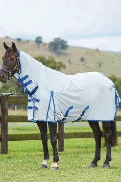 New weatherbeeta Comfitec  600D/mesh II fluedekken med fast hals Silver/Silver