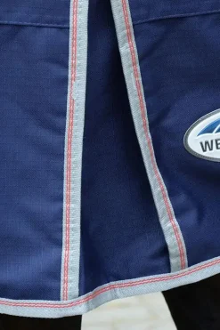 weatherbeeta Comfitec Essential utedekken med fast hals, 220g Navy/Silver/Red
