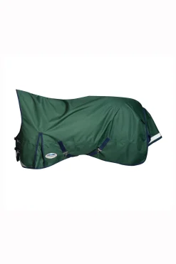 Hot weatherbeeta Comfitec Plus Dynamic II High Neck Medium/Light Turnout Rug, 100g HunterGreen/Navy