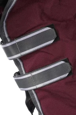 Discount weatherbeeta Comfitec Plus Dynamic II utedekken med fast halsdel, 100g MaroonDarkRed/GreyWhite