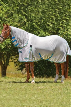 New weatherbeeta Comfitec Zephyr Plus Mesh Combo Fluedekken Silver/Blue/Lemon