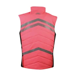 New weatherbeeta reflekterende, vattert vest, voksen Hotneonpink