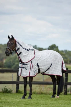 Clearance weatherbeeta Summer Sheet Lite IV Combo Neck White/Navy/Red