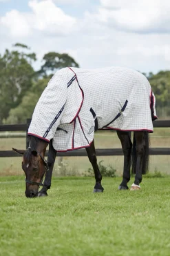 Clearance weatherbeeta Summer Sheet Lite IV Combo Neck White/Navy/Red