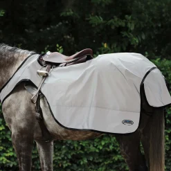 weatherbeeta Wrap Around reflekterende ridedekken Silver/Black
