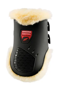 zandona Carbon Air Sensitive+ bakbeinsbelegg Black/Black/Red