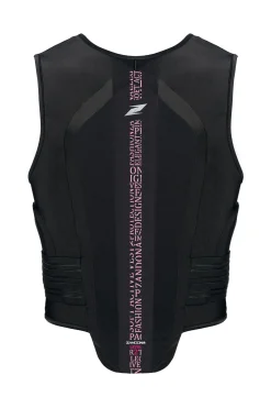 Outlet zandona Soft Vest Pro x8 (178-187 cm) ryggbeskytter Black/LightPinkStretch